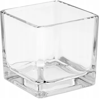 Sklenice Sklenice na svíčky čtverec 120 ml