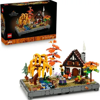 Stavebnice LEGO LEGO Icons 11372 Chata a podzimní zahrada