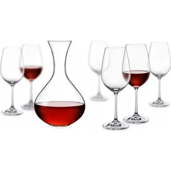 Sklenice Skleničky na bílé víno, skleničky na červené víno, skleničky na vodu Bohemia VIOLA bezbarvá 1500ml 7 ks