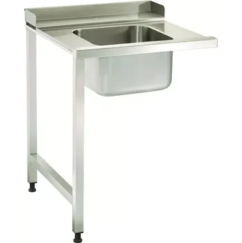 Jídelní stůl Maxima Stůl na mytí nádobí s dřezem - 120 x 75 cm - levý | 09201033