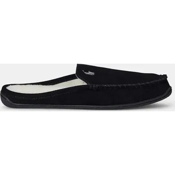 Pánské pantofle Boty Polo Ralph Lauren BlkSuede 8158872 7 (41)