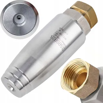 Příslušenství pro vysokotlaký čistič ROTAČNÍ TURBODÝZA NEREZOVÁ OCEL INOX 025 M18 PRO TLAKOVÉ MYČKY KARCHER HD HDS