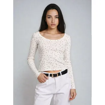 Dámská halenka Sinsay - Bavlněná halenka s dlouhým rukávem - vícebarevná - 488EU-MC1 - 488EU-MC1-M