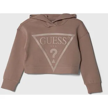 Dětská móda Dětská mikina Guess J2BQ35.FL03S.9BYX béžová 08X, vel. 105-112