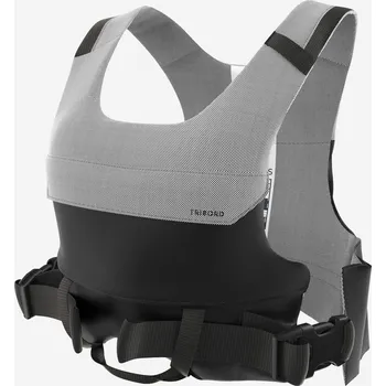 Pánská vesta DECATHLON Plovací vesta na jachting BA 50 N Club 30–40kg ČERNÁ|ŠEDÁ