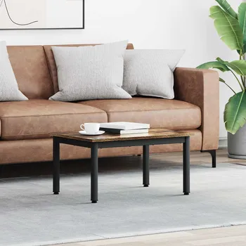 Konferenční stolek vidaXL Konferenční stolek Kouřový dub 70 x 50 x 36 cm kompozitní dřevo [892568]