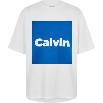 Pánské tričko Tričko Calvin Klein Jeans Brilliant White 1215831 XL