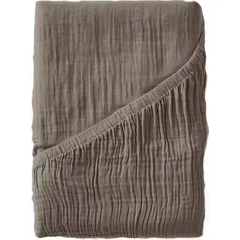 Prostěradlo Prostěradlo mušelínové s gumou 120x200 z měkkého 100% bavlněného mušelínu