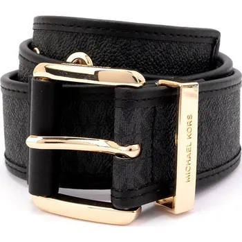 Opasek Pásek MICHAEL Michael Kors Black Gold 2391318 Small