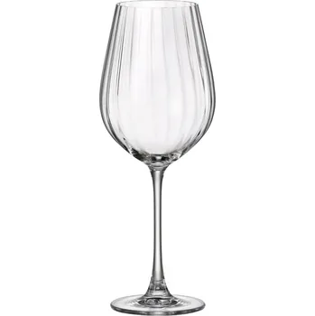 Sklenice Bohemia Crystal Sklenice červené víno Columba Optic 650ml (set po 6ks)