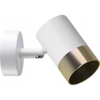 Nástěnné svítidlo Nástěnné svítidlo TOBI CANDELLUX BÍLÉ + ZLATÉ GU10 91-27450