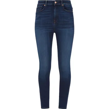 Dámské džíny Džíny 7 For All Mankind Dark Blue 8146173 25