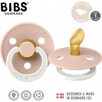 dudlíky Dudlík Bibs anatomický, ortodontický kaučuk 0+