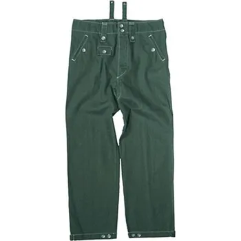 Pánská móda MIL-TEC Kalhoty WH M40 DRILLICH repro ŠEDÁ - GREY 52