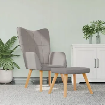 Křeslo Křeslo tradičního stylu VidaXL šedé