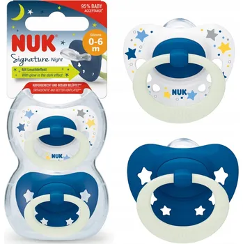 Anatomický silikonový Dudlík NUK 0+