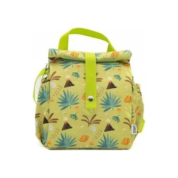 Termo taška na oběd pro děti Dinosaurus SASSI zelená