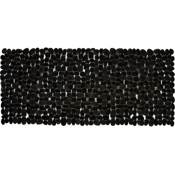 Protiskluzová podložka Prostiskluzová podložka do koupelny, vany, sprchy, PVC, černá, 70x36 cm