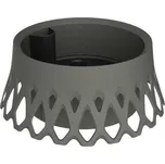 Žardina samozavlažovací Roseta - antracit 30 cm
