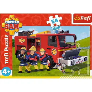 Puzzle Puzzle 54 Mini Požárník Sam v pohotovostním režimu 2 TREFL