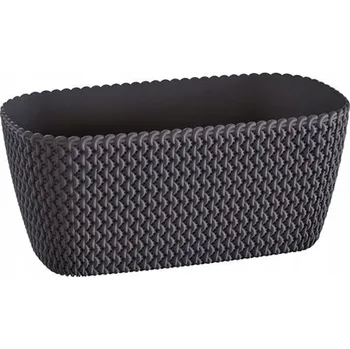 Květináč Květináč plast černý Prosperplast 39,7 cm x 18 x 14,5 cm