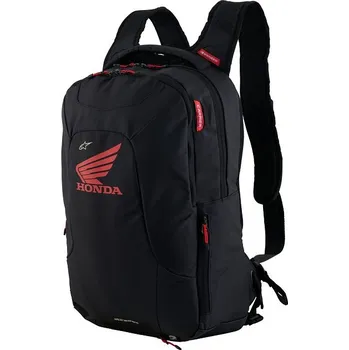 Sportovní batoh ALPINESTARS batoh CITY HUNTER V2 HONDA 22L černo-červená OS