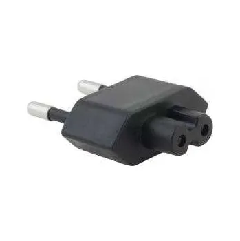 Zásuvkový konektor Typ C (EU) pro USB-C nabíječky, černá,rychlé dodání