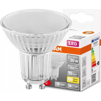 Žárovka LED žárovka OSRAM LED STAR 4,3 W 2700K GU10