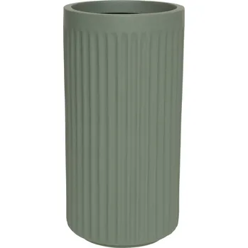 Květináč Turris Sage Green Ø 52 cm / V 104 cm