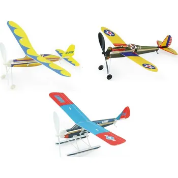 Hračka Vilac Stavebnice letadla s natahovací vrtulí 1 ks