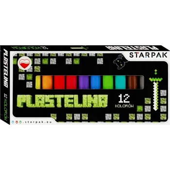 Modelovací hmota Plastelína Starpak, vícebarevná, herní motiv