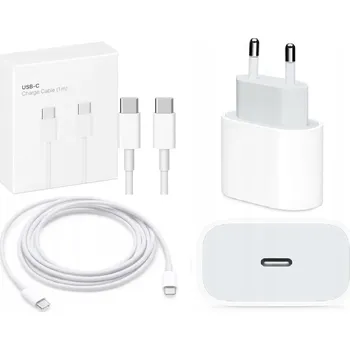 Síťová nabíječka pro Samsung 20W + USB-C kabel PD QC 3.0 Rychlé Nabíjení