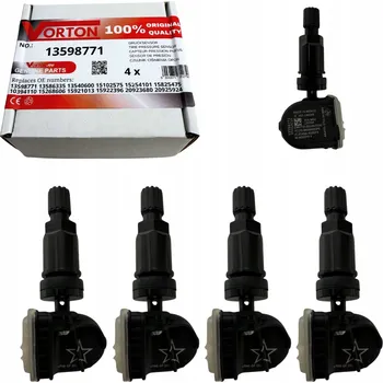 Autodiagnostika 4x SADA NA OPRAVU SNÍMAČŮ TLAKU V PNEUMATIKÁCH KOL CHEVROLET HUMMER PONTIAC