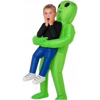 Karnevalový kostým Kostým Mimozemšťana Dětský Kostým Unesený UFO Na Zádech 147