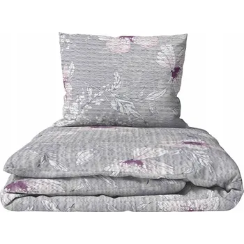 Povlečení Krepové povlečení 160x200 + 2x70x80 Bavlna 100%, zip, Polský výrobek 1647 N