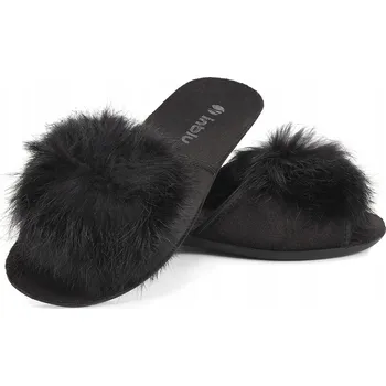 Dámské pantofle INBLU NP-6V DOMÁCÍ PANTOFLE PANTofle SANDÁLE S bambule 36