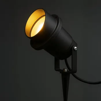 Dekorativní svítidlo Exteriérové ​​zapichovací svítidlo Vilo, 1x černé hliníkové stínítko