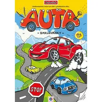 Hračka Omalovánka A4 - Grafomotorická - Auta,rychlé dodání