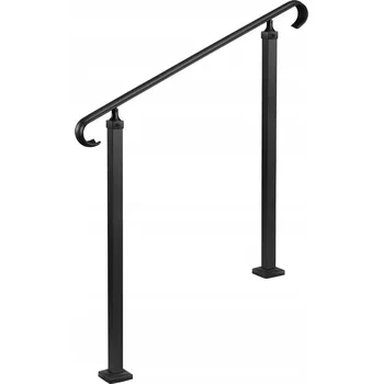 Zábradlí VEVOR Madlo ke schodům 2-3 stupně, nastavitelné zábradlí na verandu