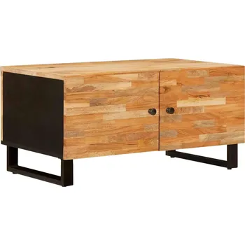 Konferenční stolek vidaXL Konferenční stolek Hnědá 80 x 50 x 40 cm Masivní mangové dřevo [4018301]