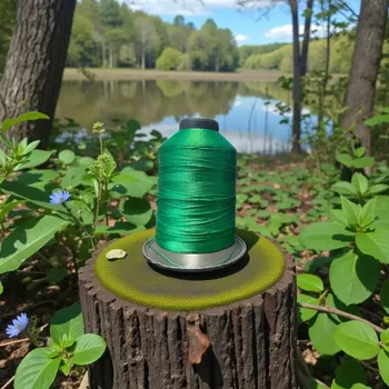 VÁZACÍ NIT NA OČKA -NYLON 50M SPOOL GREEN C