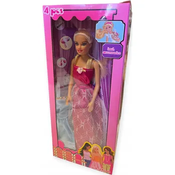 Panenka Modelky Panenka Natalia s šatníkem, šaty a oblečením