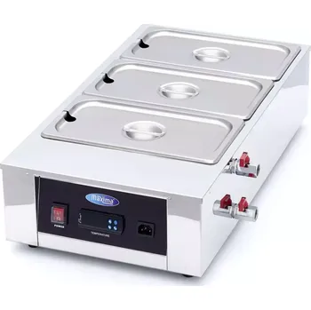 Plech na pečení Maxima Tavič čokolády - 3 x 1/3 GN 10 cm | 09374051