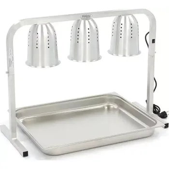 Lampička Maxima Trojitá topná lampa - včetně 3 lamp - včetně 1 x 2/1 GN kontejneru | 09362042