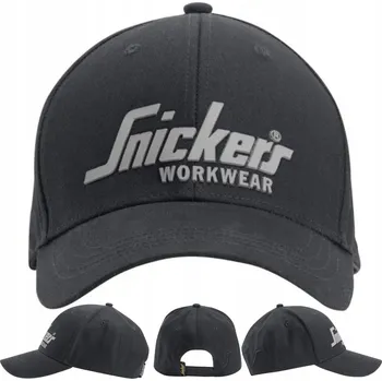 Kšiltovka Kšiltovka Snickers s logem 9041 Černá