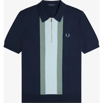 Pánské oblečení Tričko Fred Perry Dk Airforce 738 494528 L