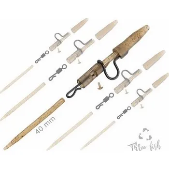 Zfish Závěska Heavy Duty Clip Complete Pin Set 40 mm – 5 ks