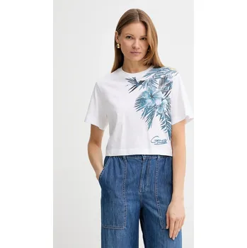 Pánské tričko Bavlněné tričko Guess W5GI19.K6XN4 bílá 00X, vel. XL