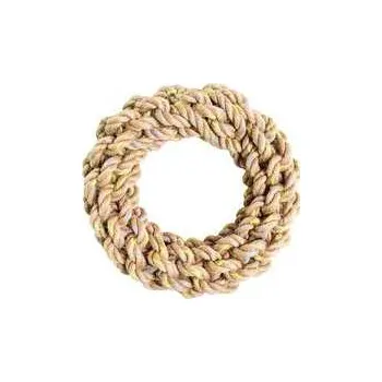 Hračka pro psa Kruh HipHop přírodní juta 17cm, 245g,rychlé dodání