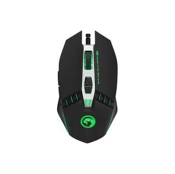 Myš Marvo Myš M112, 4000DPI, optika, 7tl., 1 kolečko, drátová USB, černá, herní, podsvícená,rychlé dodání